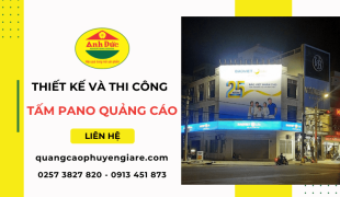 Dịch vụ thiết kế và thi công pano quảng cáo chuyên nghiệp, giá rẻ
