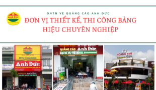 Thiết kế bảng hiệu Tuy Hoà Đắk Lắk Giá rẻ